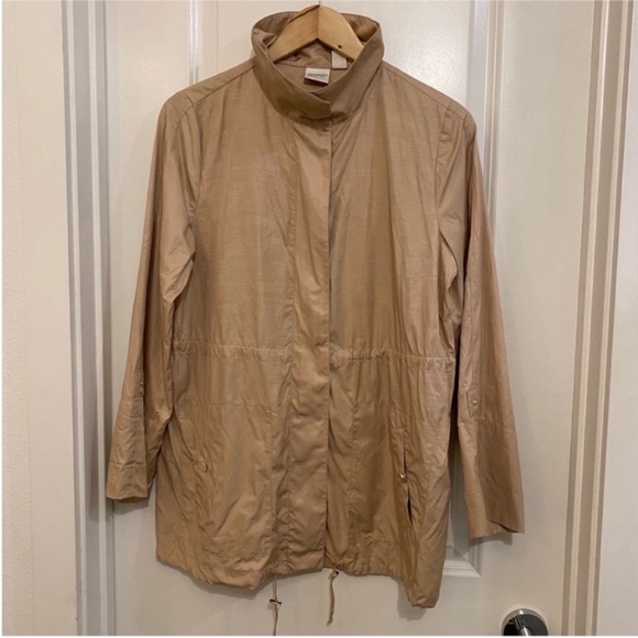 Chico's Zenergy Lightweight Anorak Jacket, size 1 (women's size 8) full zip - Picture 2 of 9